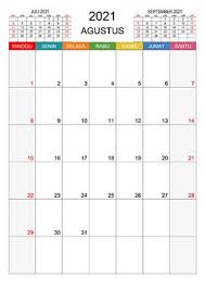 Tahun liturgi terdiri dari dua lingkaran kehidupan yesus, yaitu : Kalender Agustus 2021 Kalender365 Su