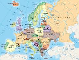 Dove guardarla e ultime notizie. Stati Europei E Capitali Geografia Mondo Mappa Europa