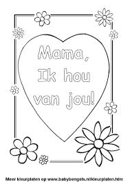 190 x 270 jpg pixel. 30 Ideeen Over Kleurplaten Om Uit Te Printen Kleurplaten Prints Knutselen Rond Moederdag