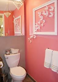 Pin By Juli Swan On Halle S Room Coral Bathroom Decor Bathroom Decor Colors Coral Bathroom