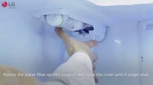 Did you find out how to remove it. How To Replace Your Lg Lt1000p Adq74793501 Fridge Water Filter Youtube