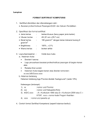 Contoh sertifikat november 2019 118. Contoh Sertifikat