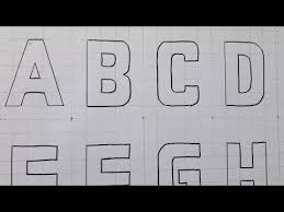 Alphabet drawing a to z. Video How To Draw The Alphabet