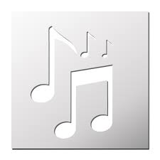 Pochoir Notes De Musique Note De Musique Pochoir Musique
