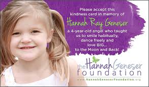 With erin cahill, kevin mcgarry, jaden oehr, hamza fouad. Random Act Of Kindness The Hannah Geneser Foundation