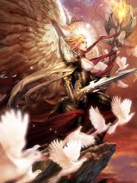 Artist Unknown Name Aka Songjjang100 Title Unknown Card Judgement Archangel Suzette Personajes De Fantasia Ilustracion De Fantasia Guerrera De Fantasia