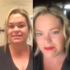 Here my before and after! Facing the window, no filter! Love the full  coverage 🙌❤️