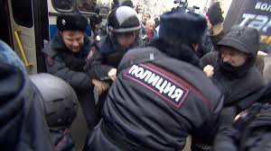 Суд по изменении условного срока на реальный пройдет 29 января. Aleksej Navalnyj Zaderzhan Na Mitinge V Moskve Bbc News Russkaya Sluzhba