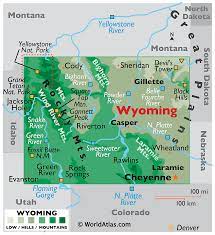 Wyoming Mountain Ranges Map Wyoming Maps & Facts - World Atlas