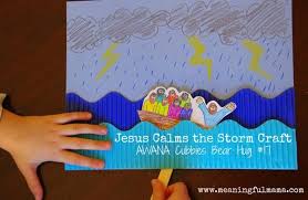 Jesus Calms The Storm Craft Bible Crafts Preschool Sunday School Crafts Bible School Crafts