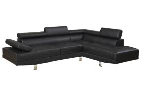 Is the l shaped sectional made in the usa? Modern Contemporary Faux Leather Mircrofiber Sectional Sofa Black Walmart Com Walmart Com