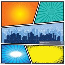 Comics Template Vector Comic Book Illustration Eps 10 In 2020 Comic Template Comic Books Illustration Comic Books