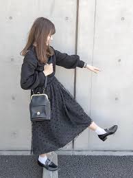 たかあしあかり ショルダーバッグを使ったコーディネート wear ファッション ファッションコーディネート チュールスカート