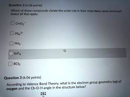 5.5 Violations Of The Octet Rule - Chemistry Libretexts
