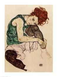 I Love Egon Schiele S Work And This Painting Especially Thinking About It It May Be The Root Of My Thing For Red Hair Art Egon Schiele Artist