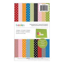 Let me show you a fun fold with my photo tutorial that's so easy, you'll send every card out the door making this design! Papiria Pebbles Basics Cardmaking Pad 2 Primaries