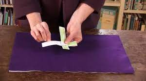 Take the palm frond to the front of the cross, across the body of the cross and to the back of the cross. How To Make A Palm Cross For Palm Sunday High Quality Youtube