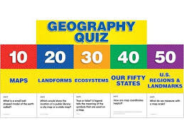 Scholastic Teachers Friend Geography Class Quiz Grades 2