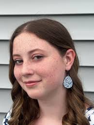 Super Cute Handmade Hypoallergenic Blue and White Tear Drop Earrings