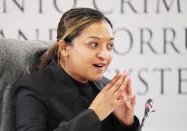 Adv Drushantha Ramsamy, a State Advocate with the Independent Directorate Against Corruption (IDAC), a unit of the National Prosecuting Authority (NPA). https://iol.co.za/ 📷: Timothy Bernard/ANA