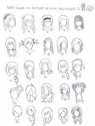 Anime hair drawing reference and sketches for artists. Pin On Artistic Arts