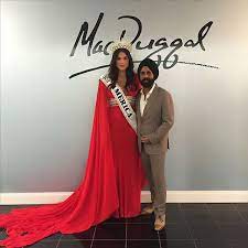 Maybe you would like to learn more about one of these? Mac Duggal Withaudra Mari Miss World India Inspired Fashion Fashion Pageant Wear