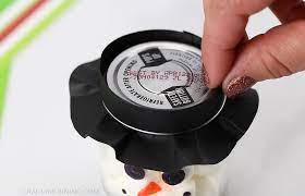 Baby Food Jar Hot Cocoa Snowmen Gifts Crafty Morning