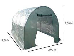 Serre Jardin Tunnel Structure Metal 2x3 M Serre Tunnel Serre Jardin Serre Jardin Tunnel