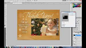 Most home printers aren't able to print a nice christmas card — they can't handle heavy card and are rarely able to produce vibrant color — so the first thing to do is decide how you're going to get your card printed; Create A Christmas Card In Photoshop Photo Mania Ep 2 Youtube