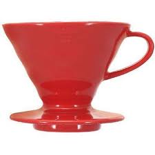 V60 ceramic coffee dripper 02 classic colors. Hario V60 Ceramic Coffee Dripper Red 02