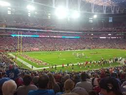 state farm stadium section 135 home of arizona cardinals