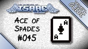Ace of Spades - Binding of Isaac: Rebirth Wiki