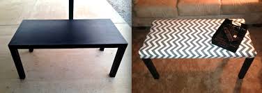 A 10 Walmart Coffee Table Turned Into A Cute Chevron Ottoman The Crafty Things Treva Blomquist Blomquist Underhill Chevron Ottoman Ottoman Diy Coffee Table