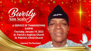 A Service of Thanksgiving for the Life of Beverly Sealy