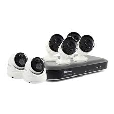 Swann 8 Channel Security System 4k Ultra Hd Dvr 5580 With 2tb Hdd 6 X 4k Thermal Australia