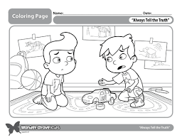 Who did this? asked my teacher. Image Result For How To Tell The Truth Coloring Jesus Coloring Pages Coloring Pages Lds Coloring Pages
