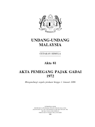 Gadai konvensional/kredit cepat aman (kca). Akta Pemegang Pajak Gadai