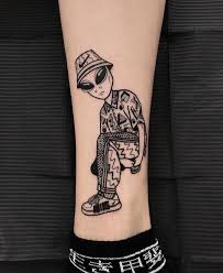 Pin De Ilker Enes Em Jdydud Tatuagem Tatuagem Alienigena Tatuagem Panturilha