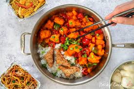You've tasted sweet and sour chicken at the takeaway, but you can make it far better at home and it's much healthier! Gluten Free Sweet And Sour Chicken Recipe Low Fodmap Dairy Free