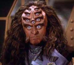 Honestly, what is the deal with Gowron's eyes?