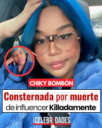 La inesperada muerte de #Killadamente le pega un duro golpe a #ChikyBombon  en el corazón. La influencer deja dos niñas en la olfandad.