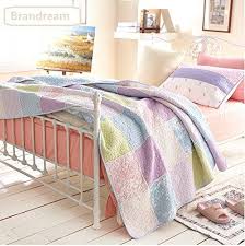 The purple and white queen size bedding. Brandream Twin Size Girls Romantic Rustic Style Summer Quilts And Blankets Shabby Pink And Purple Comfort Bed Spreads Twin Quilt Size Beach Themed Bedding Sets