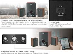 Ii môže byť až 45 w. Genius Repro Sw Hf2 1 1700 Ver Ii 2 1 45w Drevene Dnes Jen Za 1 299 Kc Nejceny Cz