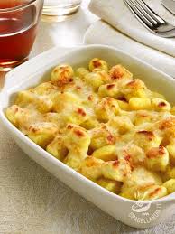 Gnocchi Con Formaggi Gratinati Ricetta Ricette Idee Alimentari Gnocchi