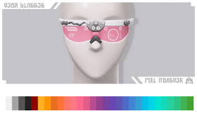 Cc shopping haul | #3 | glasses/sunglasses, tops & more (60+ items) + links · ✦ welcome back to another sims 4 cc shopping haul. Sims 4 Accessories Cc Discover University Tech Glasses Micat Game