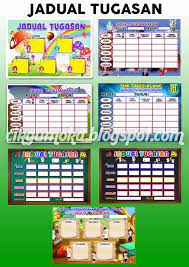 Februari 19, 2021 3 min read. Cikgu Moka Jadual Waktu Jadual Bertugas Carta Kelas Parking Lot