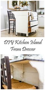 I wanted to turn it into a kitchen island like i saw jonni do at house of johns. 14 Budget Friendly Home Improvements That Cost Less Than 100 To Complete Dresser Kitchen Island Kitchen Diy Makeover Diy Kitchen Island