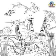 Color these seabed and the different species of fishes, octopus. 11 20000 Leagues Under The Sea Ideas Leagues Under The Sea Under The Sea Literature Unit Studies