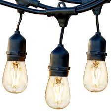 High quality, hampton bay commercial grade string light will brighten patios, backyard living areas and indoor or outdoor gatherings with reliable and festive points of incandescent light. Hanging Dimmable S14 Vintage Edison Bulbs 48ft Commercial Garden Party Patio Light Waterproof Ip65 Led Outdoor String Lights Buy Outdoor Light String Led Light String Patio String Light Product On Alibaba Com