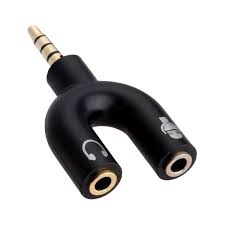 ADAPTADOR JACK 3.5MM MACHO A 2 3.5MM HEMBRA (STEREO+MICROFONO) KOLKE